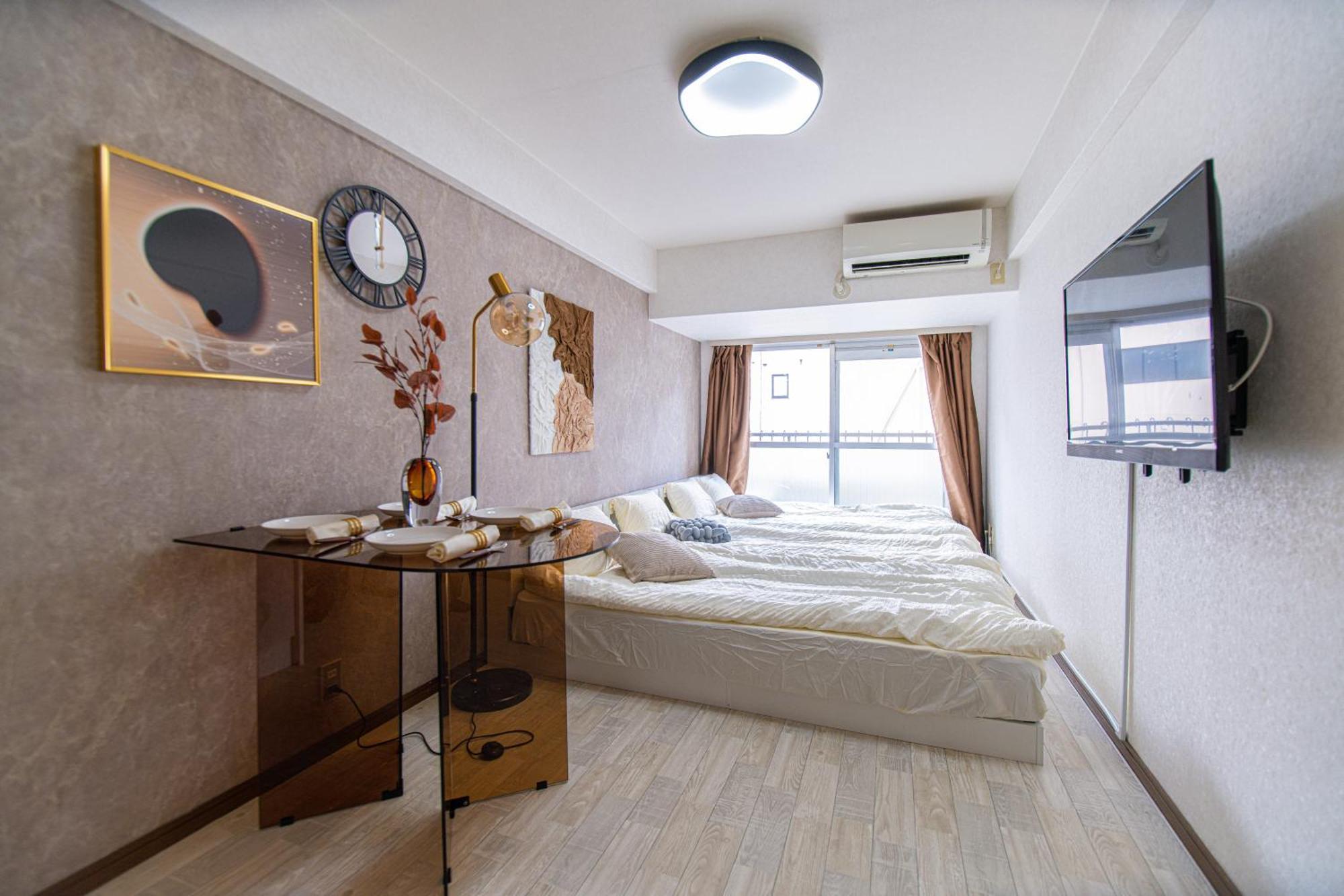 Aparthotel G59新宿最中心 東新宿站5分-shinjuku Center 5 Mins To Station, Max 4 直达新宿 涉谷 表参道 池袋 上野 代代木 银座 原宿 *