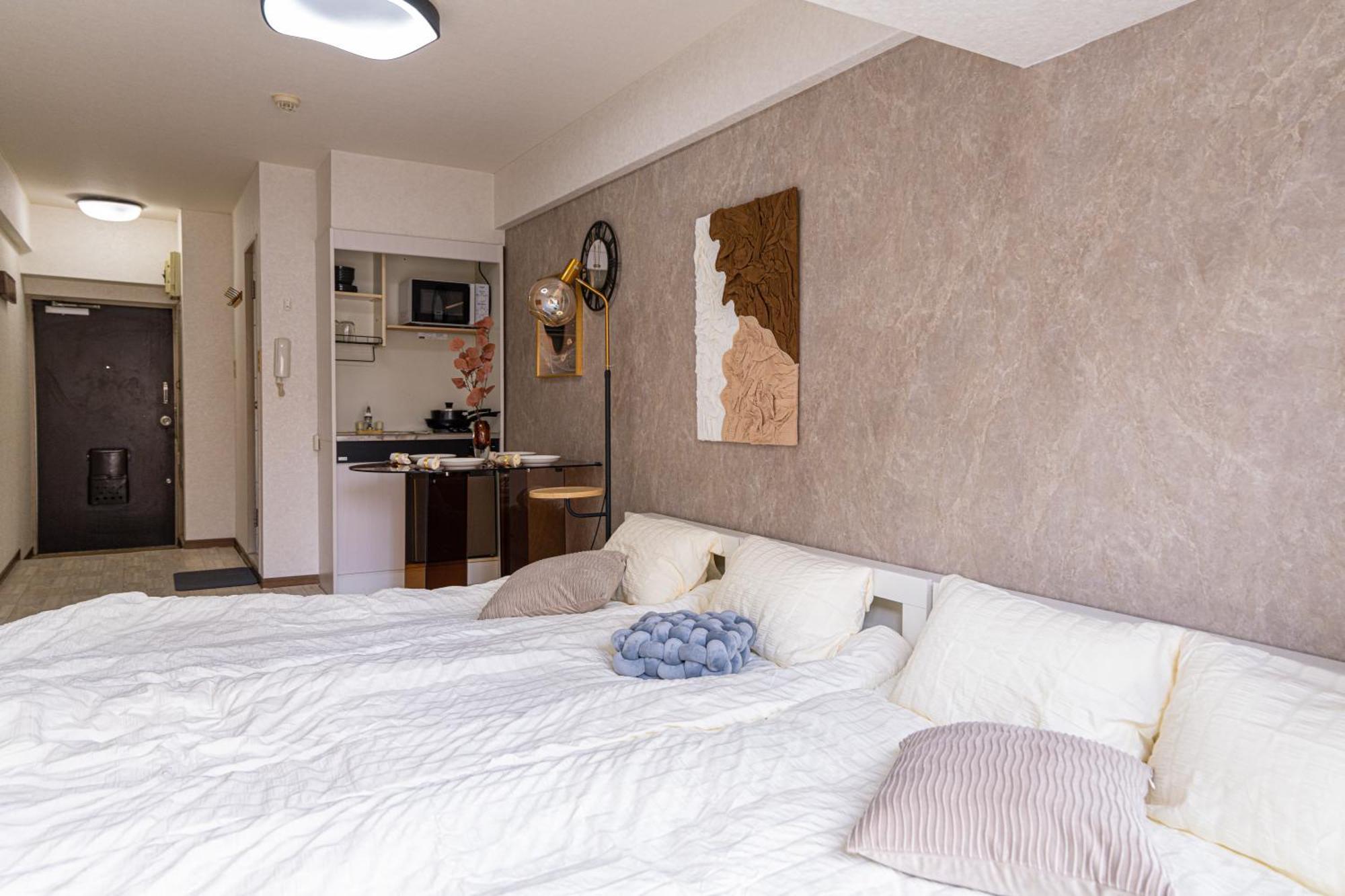 Appart hôtel G59新宿最中心 東新宿站5分-shinjuku Center 5 Mins To Station, Max 4 直达新宿 涉谷 表参道 池袋 上野 代代木 银座 原宿 Tōkyō
